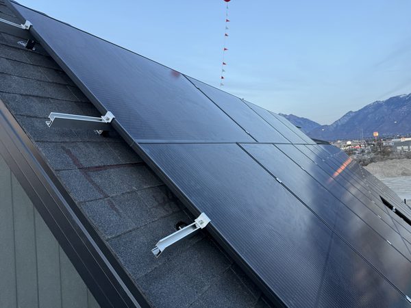 BYOP Electric solar installation on a Utah home