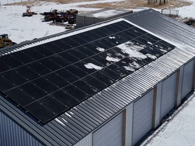 Solar installation on a Provo home near BYU campus