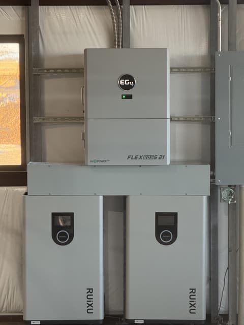 EG4 FlexBoss with Ruixu batteries, Delta