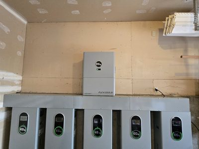 Battery retrofit installation in American Fork, Utah