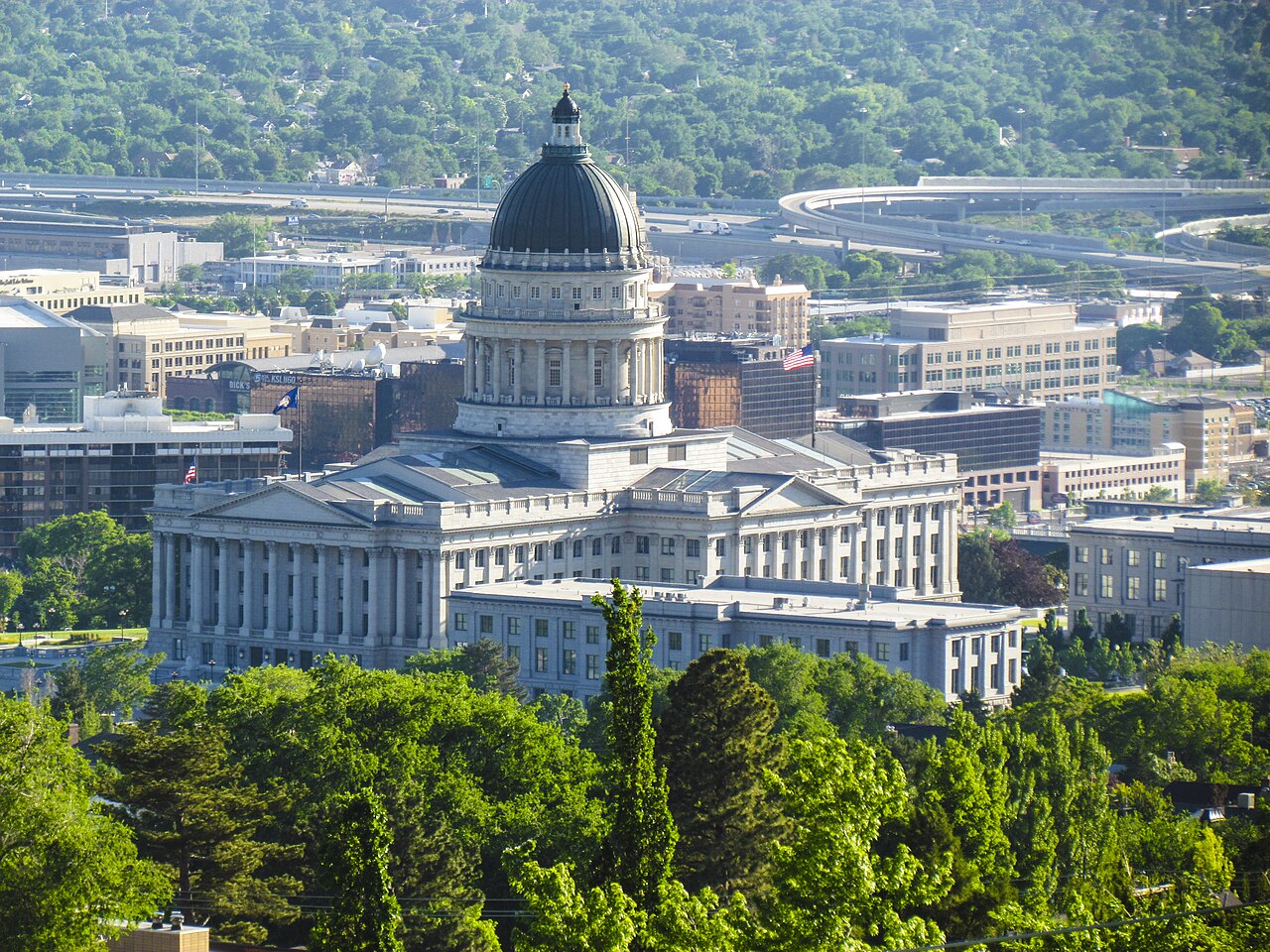 Utah State Capitol building where HB 340 was signed into law